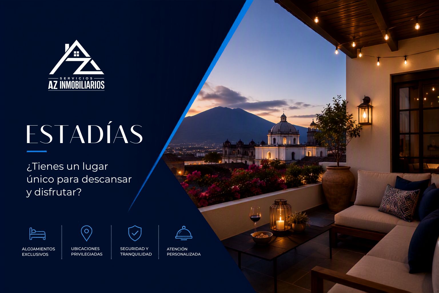 ¿Tienes una propiedad disponible para renta por noche? Administración de estadías en Guatemala
